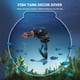 thumbnail image 4 of Decoraciones de buzo para pecera con dispositivo flotante, figura de acción de buzo para adorno de paisaje de Aqrium, decoración de pecera JM, 4 of 5