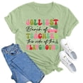 thumbnail image 2 of Chemises Décontractées de Noël pour Femmes, Col Rond, Manches Courtes, Tunique Confortable, 2 of 3
