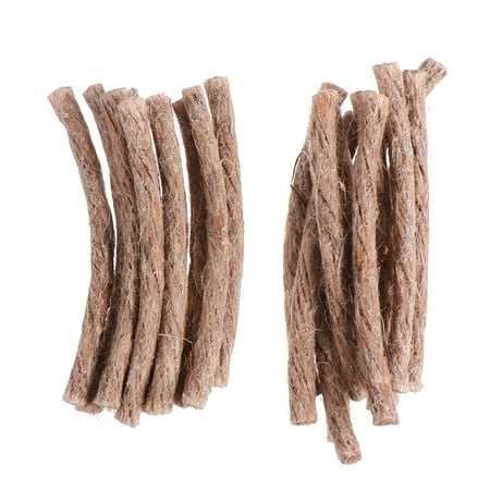 

20pcs Survival Wick Hemp Cord Camping Lighter Hemp Tinder Fire Starters