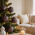 thumbnail image 3 of 12PCS Vintage Christmas Tree Ornaments Living Room Decor, Christmas Tree Decor Ornaments, Christmas Decorations Indoor Fall Decorations for Home Garland Decor, 3 of 6