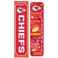 thumbnail image 4 of Kansas City Chiefs 47" Double Sided Fall Leaner Fan Sign, 4 of 4