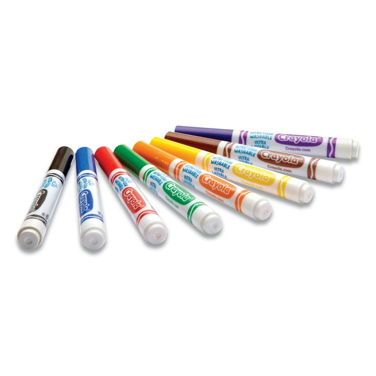 Ultra-Clean Washable Markers, Fine/Broad Wedge/Chisel Tips, Assorted Colors, 8/Box Ultra-Clean Washable Markers, Fine/Broad Wedge/Chisel Tips, Assorted Colors, 8/Box