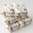 thumbnail image 5 of Watercolor Horse and Easter Egg Pattern Easter Gift Wrapping Paper, 5 of 5