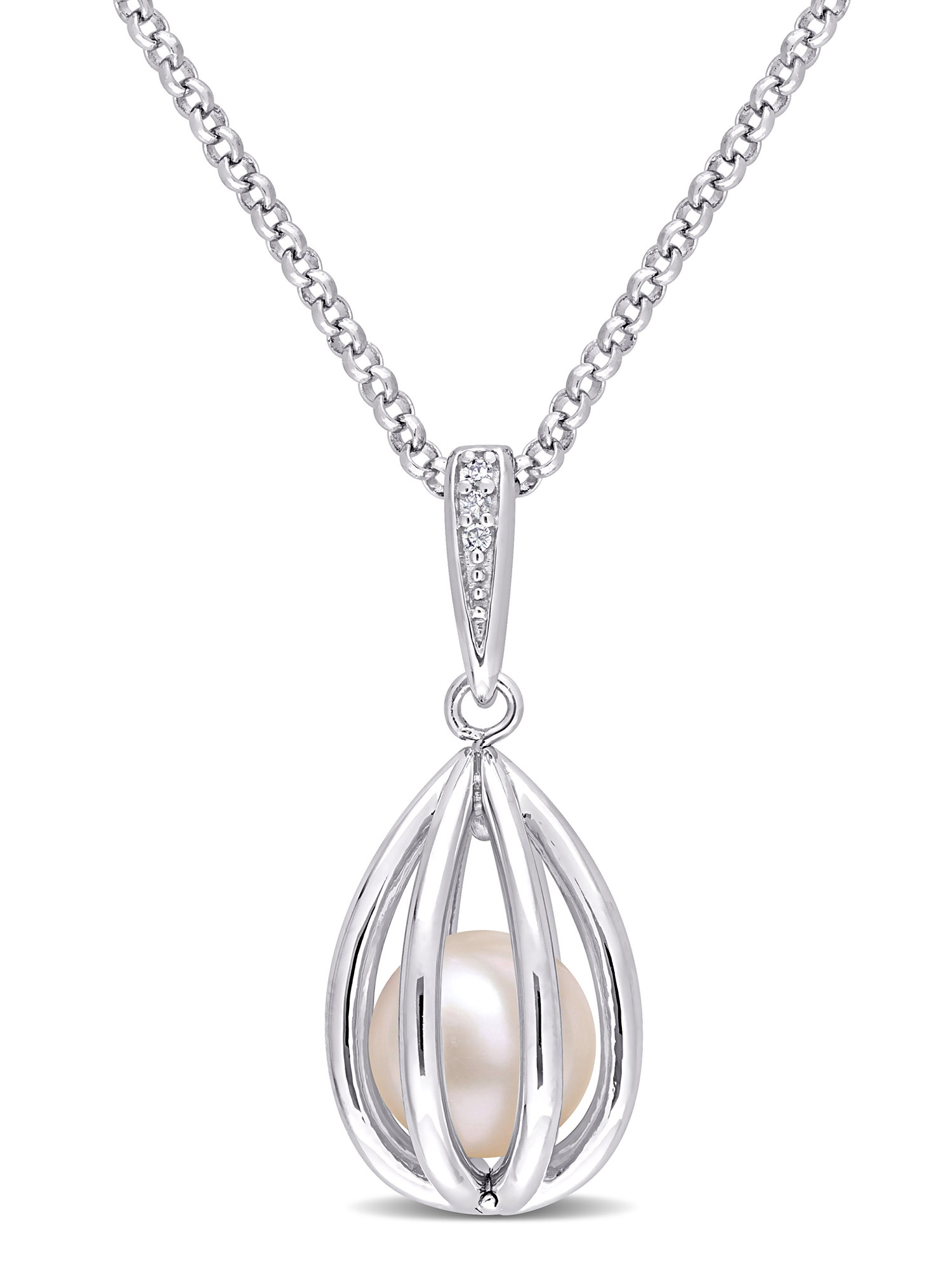 8 - 8.5mm Freshwater Cultured Pearl and 