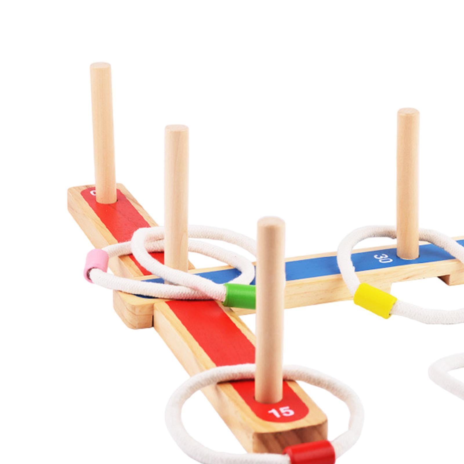 Wswqop Rings Hook Tossing Activity Fun Adults Family Carnival Games Education Toys Yard