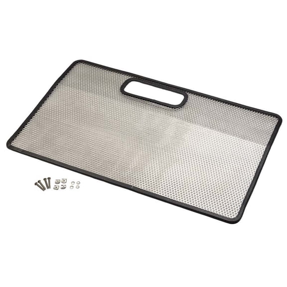 Kentrol  30490 Jeep Wrangler TJ - 1997 Bug Shield Polished Stainless Steel