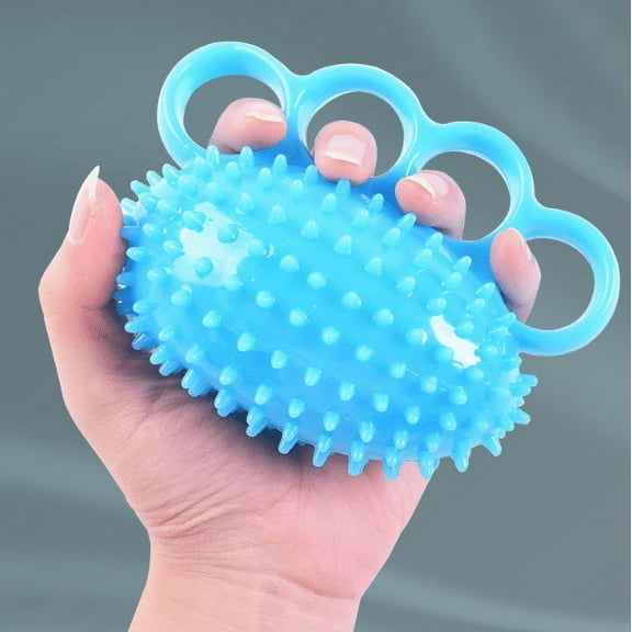 VONTER A Finger Grip Ball Massage Rehabilitation Training Exercise Equipment for The Elderly, Hand Finger Strength Circle Portable Grip Device