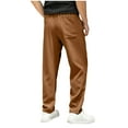 thumbnail image 6 of EaskTriop Men's Relaxed Fit Utility Pants Synthetic Quick-Dry Hiking Trousers Stretch Elastic Waist Casual Straight Leg Daily Work Slacks, 6 of 6
