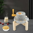 thumbnail image 4 of Household Mill Stone Paste Grain Mill Soy Corn Beans Mill Hand Stone Mill Fry Food Grinding Mill, 4 of 18