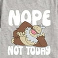 thumbnail image 3 of Pokémon - Nope Not Today Slaking - Toddler And Youth Short Sleeve Graphic T-Shirt, 3 of 5