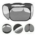 thumbnail image 2 of 1Pack Small Pet Cage Tent with Cloth Material for Pets Prevent Chewing Indoor Play Area, 2 of 8