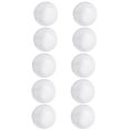 thumbnail image 3 of 30 Unidades 7cm 8cm 10cm Bolas Blancas en Forma de Espuma de Poliestireno Artesanías de Espuma Artesanías Pintadas a Mano DIY Creativo Baoblaze Bolas de espuma de espuma de poliestireno, 3 of 8