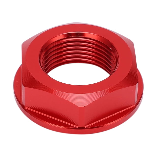 Rear Axle Nut,Motorcycle Rear Wheel Axle Nut M22x1.5 Aluminum Motorcycle Accessories Replacement for KX125 2003-2008