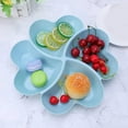 thumbnail image 4 of Fruit Plate Heart Shaped Platter Bowl Serving Tray Ideal for Chips Dips Candy Fruit Condiment Set for Entertaining and Daily Use, 4 of 4