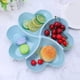 thumbnail image 4 of Bandeja y fuente en forma de corazón, ideal para patatas fritas y salsas, juego de servicio de condimentos, perfecto para platos de fruta y dulces, platos de servicio y platillos, 4 of 4