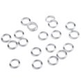 thumbnail image 2 of 11mm Clear Plastic Roman Blind Curtain Rings Vertical Blinds Curtain Parts, 2 of 4