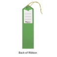 thumbnail image 4 of RibbonsNow Horse Show 6th Place Ribbons – 50 Green Ribbons with Card & String, 4 of 4