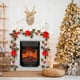 thumbnail image 4 of Rapeiae Simulation Flowers Rattan Wall Hanging Home Decoration Holly Leaves Red Berries Christmas Mood Decoration Simulation Christmas Rattan, 4 of 6