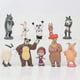 thumbnail image 1 of Pack of 10 Masha and the Bear dolls (3-6 cm),2024 Ping, 1 of 4