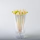 thumbnail image 5 of 100 palillos románticos para cócteles con forma de rosa, decoración de flores de rosa, palillos de dientes elegantes, palillos largos de bambú para brochetas de cóctel, 100 unidades, rosa, 5 of 5