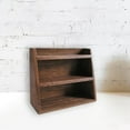 thumbnail image 6 of yotijay 1/12 Dollhouse Wall Cabinet Doll Accessories Decoration for Kitchen Bathroom Walnut Wood, 6 of 9
