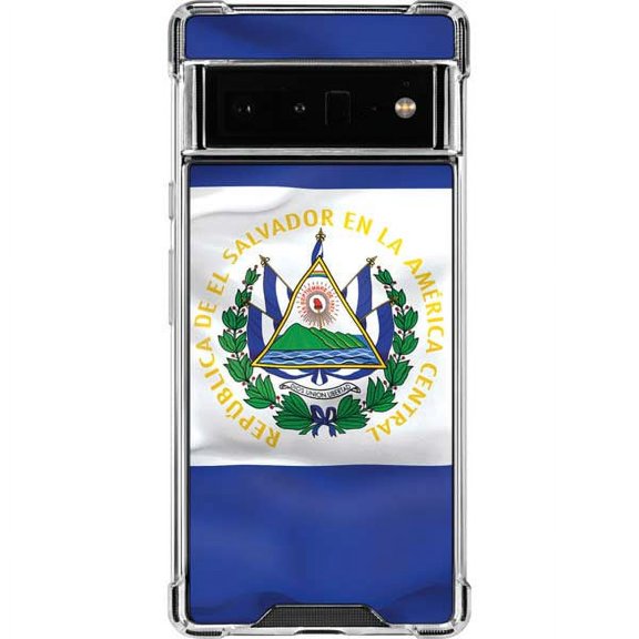 Skinit Countries of the World El Salvador Flag Google Pixel 6 Pro Clear Case