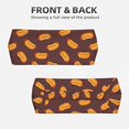 thumbnail image 4 of Headbands For Women/Men, Hot Dog Print Brown Elastic Soft Sweat Band Sports Hair Bands For Women & Men'S Hair, Moisture Wicking Workout Head Bands For Running, Gym,Yoga, 4 of 8