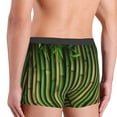 thumbnail image 6 of Salouo Green Bamboo Fence1 Print Men's Boxer Briefs,Breathable Underwear Elastic Waistband Briefs for Men -Medium, 6 of 8