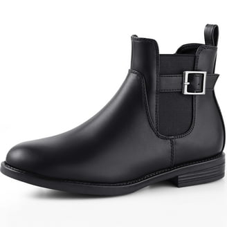 Y’s lady’s short boots black 25〜25,5cm Amazon.com | Jeossy Women's Black Ankle Short Boots, Leather