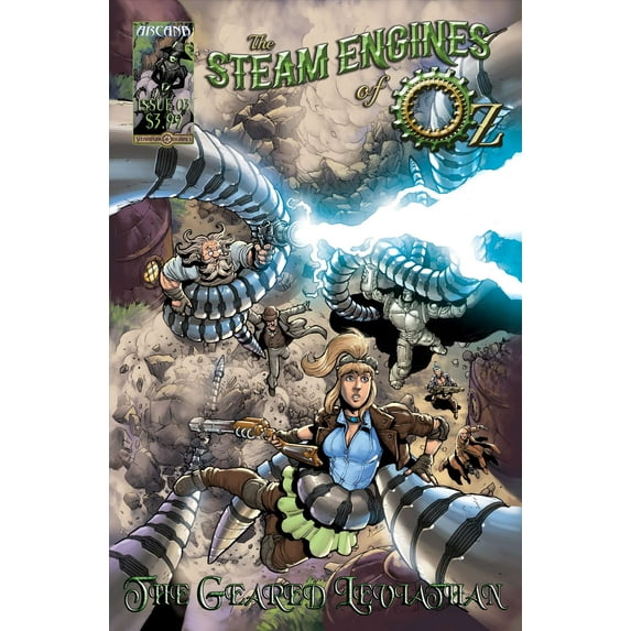 Arcana Studios Presents: Steam Engines of Oz: The Geared Leviathan #3 VF ; Arcana Comic Book