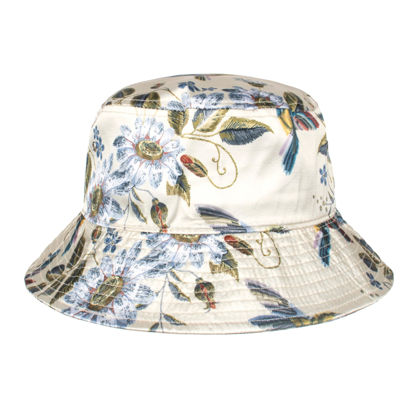 Gotyou Women Men Sunscreen Sun Protection Outdoor Printing Fisherman's Hat  Basin Cap 