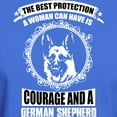 thumbnail image 3 of CafePress - Courage And German Shepherd T Shirt T Shirt - Men's Classic Graphic Cotton T-Shirt, 3 of 4