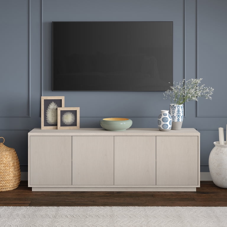Evelyn&Zoe Hanson Transitional TV Stand for 75