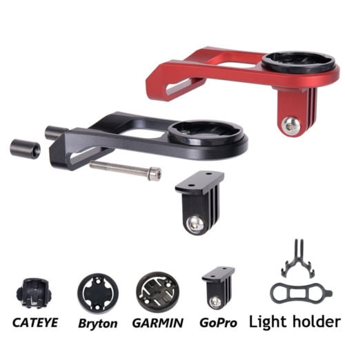 Tool Alloy Bike Extension Bracket Computer Out Front Mount Holder For Garmin Bry 