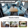 thumbnail image 3 of Yuyamidu Blue Water RV Dinette Cushion Covers Washable Camper Cushion Slipcovers Soft RV Couch Cushion Covers Furniture Protector for RV Camper Decoration, 3 of 7