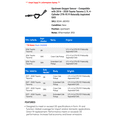 thumbnail image 2 of Upstream Oxygen Sensor - Compatible with 2016 - 2020 Toyota Tacoma 2.7L 4-Cylinder 2TR-FE FI Naturally Aspirated GAS 2017 2018 2019 2021, 2 of 2