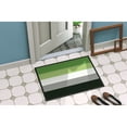 thumbnail image 4 of Carolines Treasures CK8000JMAT Aronmantic Pride Door Mat Indoor Rug or Outdoor Welcome Mat 24x36 Doormat 24H X 36W, 4 of 4