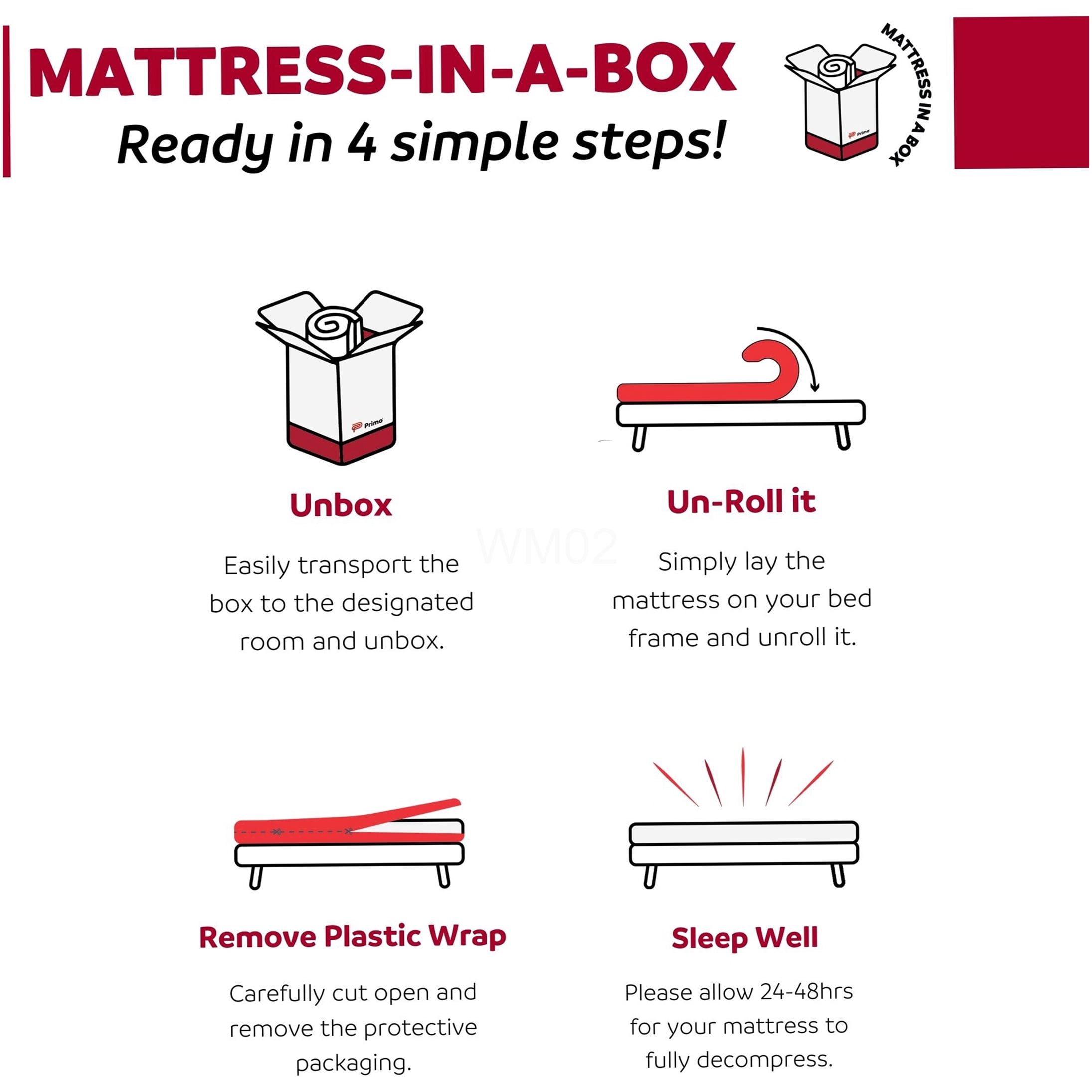 6 Inch Gel Memory Foam Mattress, Medium Firm Full Size Mattress in a Box, Pressure Relieving & CertiPUR-US Certified, Pink