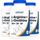 thumbnail image 1 of Suplemento Nutricost L-Arginina L-Ornitina 750 mg 180 cápsulas, 1 of 5