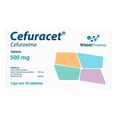 thumbnail image 2 of Cefuracet Cefuroxima 500 mg 10 tabletas recubiertas, 2 of 3