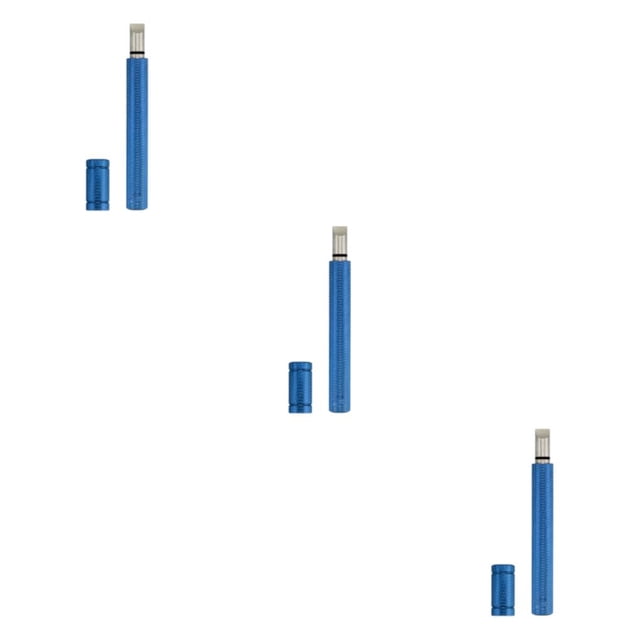 Naiovety Simplifique la rutina de limpieza del club Cuchillo de limpieza La forma de línea recta es fácil de proteger 11 * 1.2 cm azul Type1 NO1