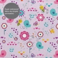 thumbnail image 5 of YFYANG Waterproof Bathroom Shower Curtain, Retro Spring Nature Pattern Shower Curtain Set with Hooks, Home Bathroom Tub Decor - 72 "x72", Iron Hooks, 5 of 6