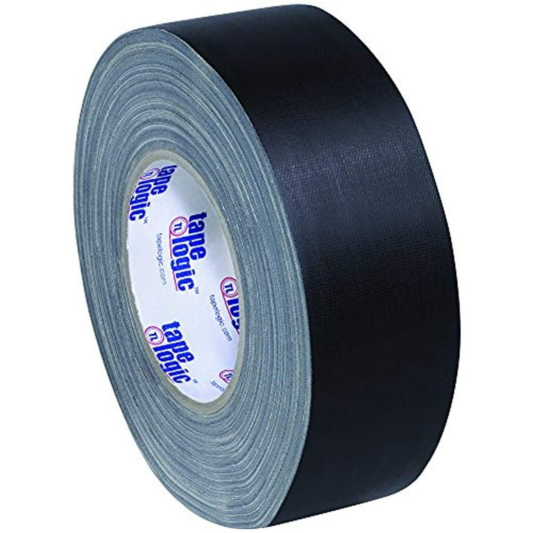 DGTAPE Strong Holding Power - Black 2 in x 30ya Hybrid Gaffer Tape + Duct Style Matte Surface 12 Mil - Heavy Duty USA Brand Outdoor UV Stable