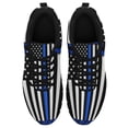 thumbnail image 2 of Duty Honor Courage The Thin Blue Line Running Shoes Sneakers Mesh Black Size 7.5, 2 of 5