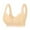 Light Yellow, variant on Lixiuxyad Womens Bras Pack Plus Size Lace Bralette No Wire Front Closure Big Cup Sleep Bra For Comfort