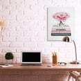 thumbnail image 2 of Stupell Industries Blooming Pink Florals above Women's Fashion Books Designed by Amanda Greenwood, 2 of 6