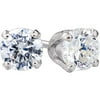 1/2 Carat T.W. Diamond Studs in 14kt White Gold
