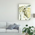 thumbnail image 3 of Trademark Fine Art 'Batik Leaves II' Canvas Art by June Erica Vess, 3 of 4