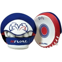 RIVAL Boxing RPM5 2.0 Parabolic Punch Mitts - Red/White/Blue