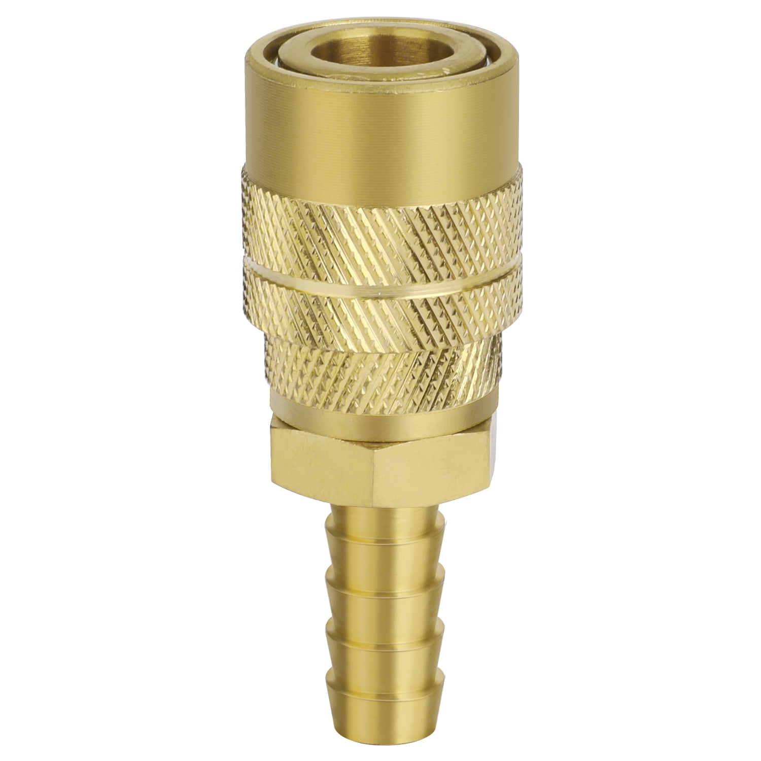 WYNNsky Air Tools Accessory,10PCS 3/8" Hose Barb I/M Style Brass